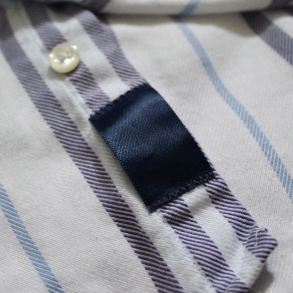Burberry Button Down Shirt Medium - Picture 4 of 5